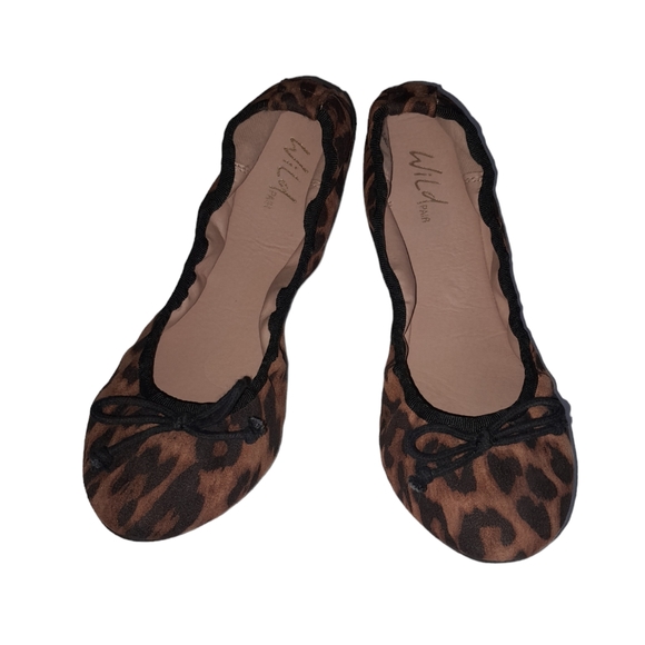 Animal Print Flats - Picture 1 of 3